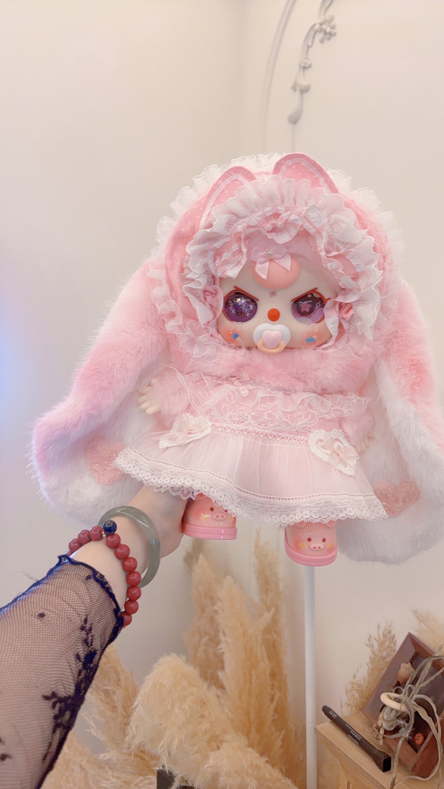 Baby Three Customs Pink Bunny Cutie