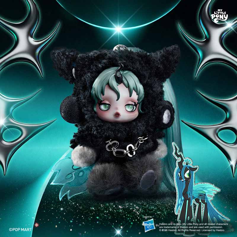SKULLPANDA-My Little Pony Series Plush Doll Pendent Blind Box Pre-Order 2-3days
