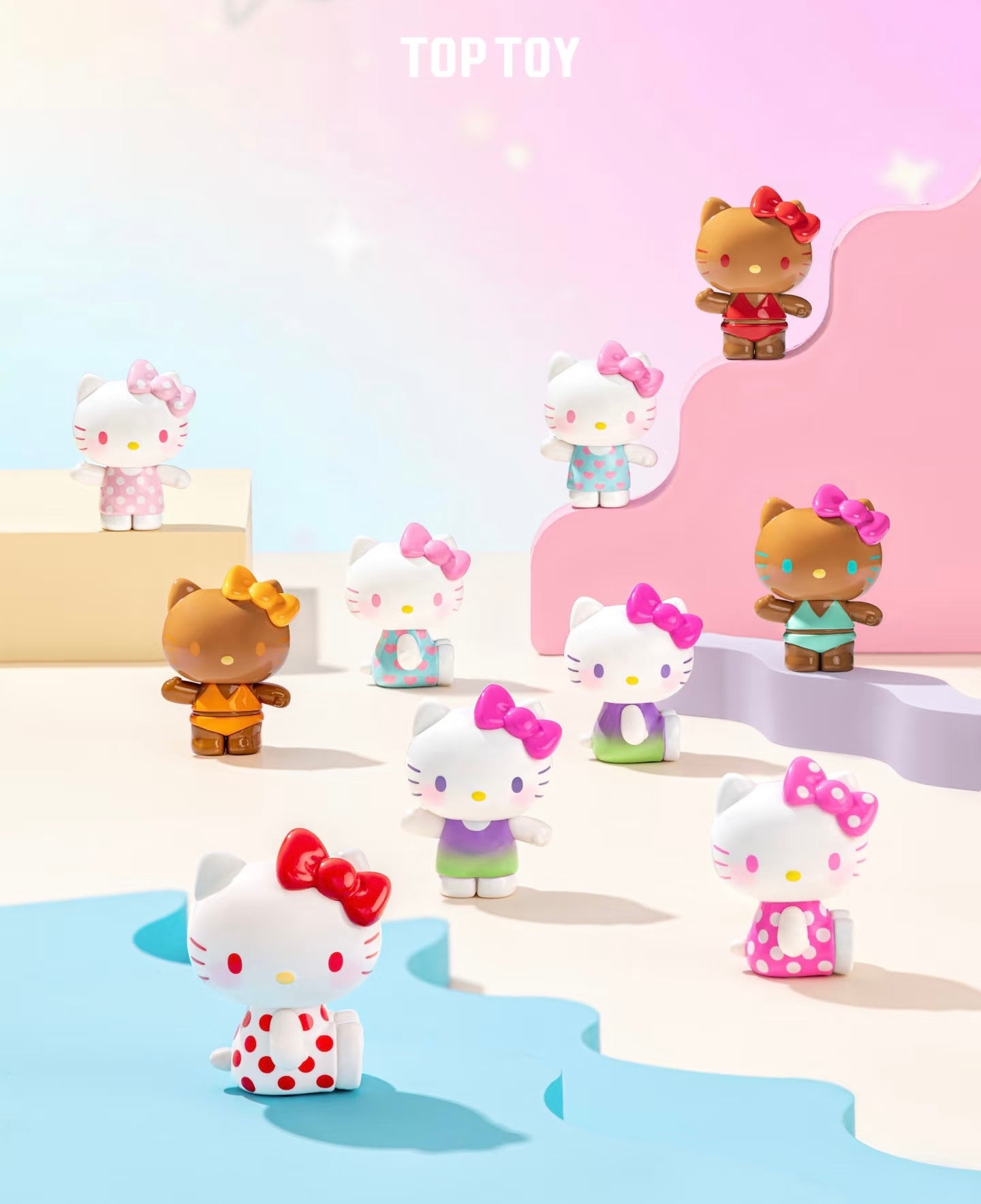 Hello Kitty Summer Rainbow Candy Blind Box