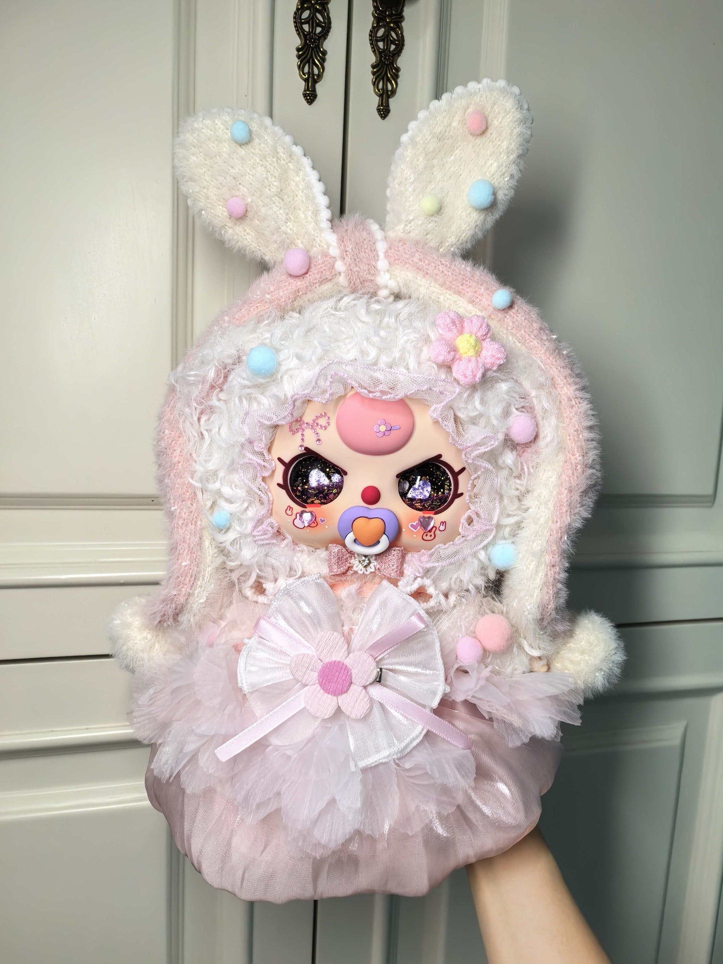 Baby Three White Bunny Princess