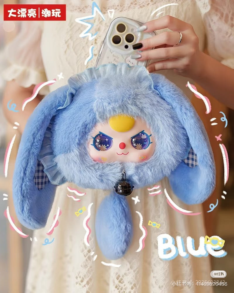 Baby Three Lucky Rabbit Zipper Bag
