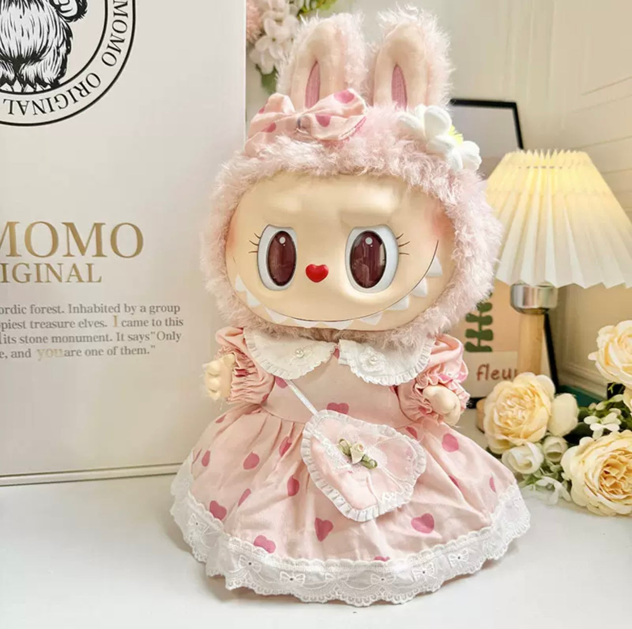 Outfit 38cm Labubu customized