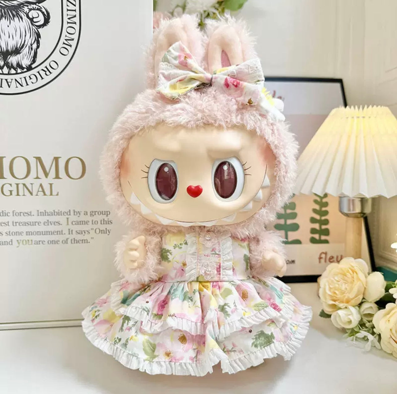 Outfit 38cm Labubu customized