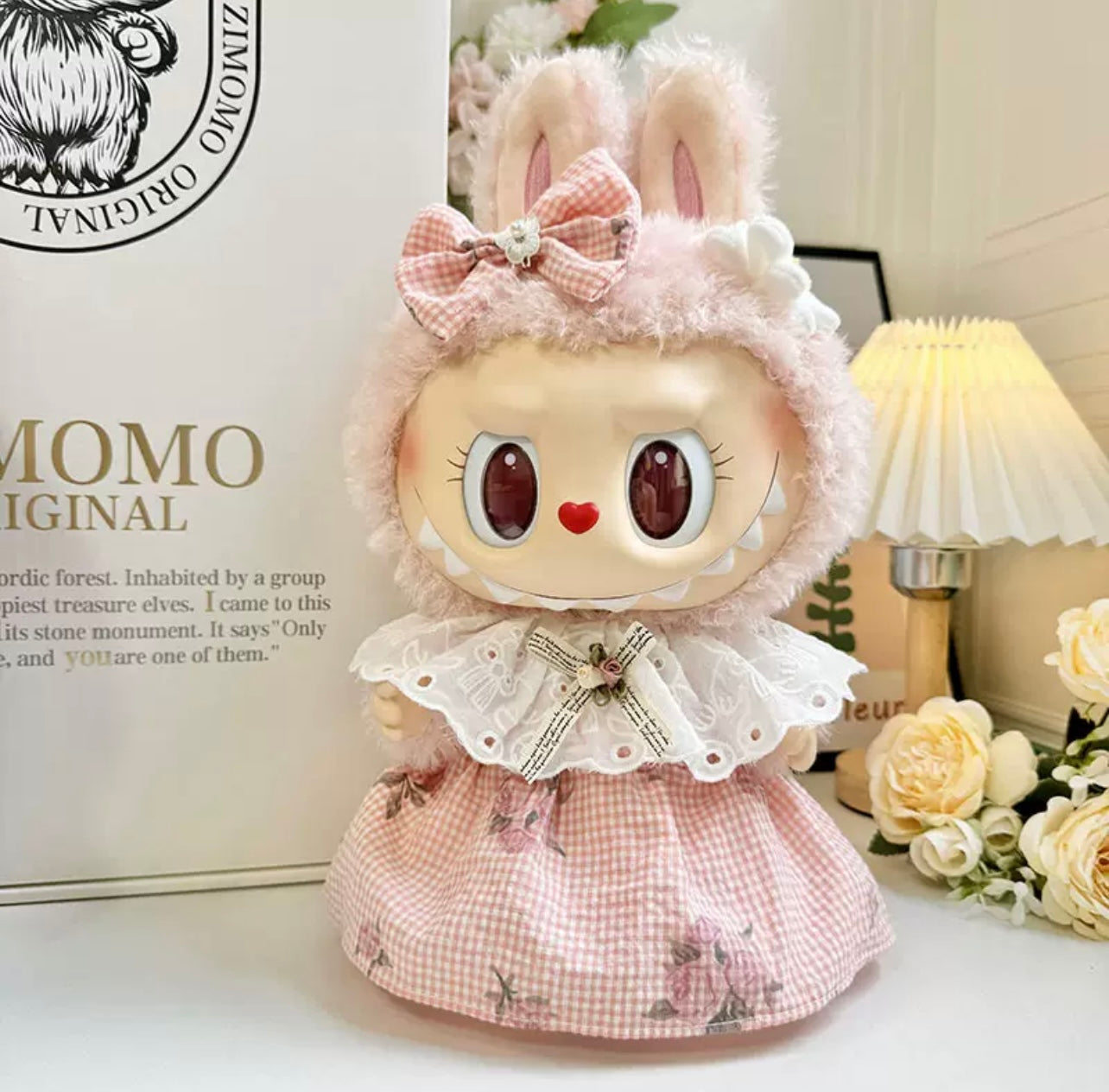 Outfit 38cm Labubu customized