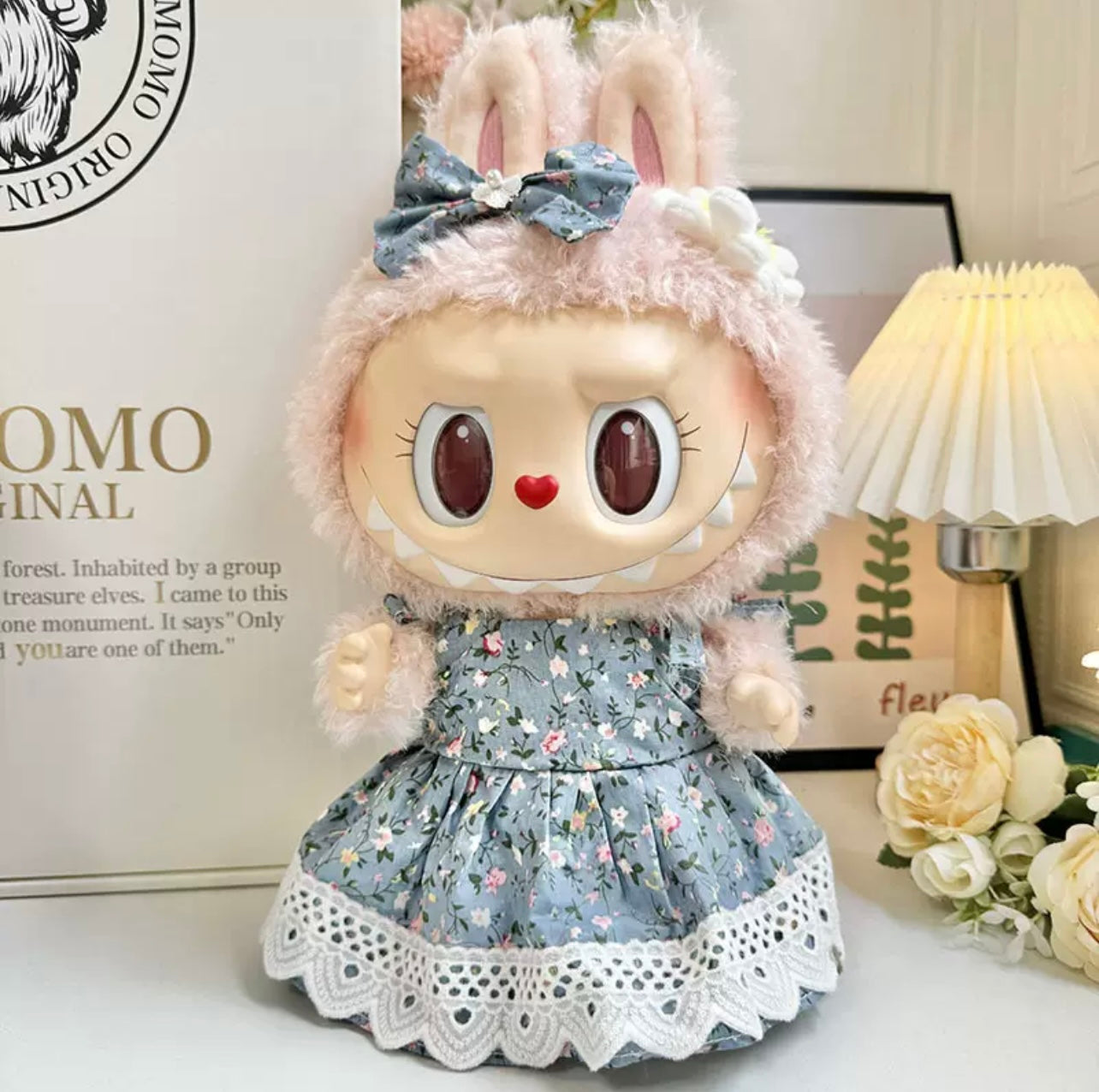 Outfit 38cm Labubu customized