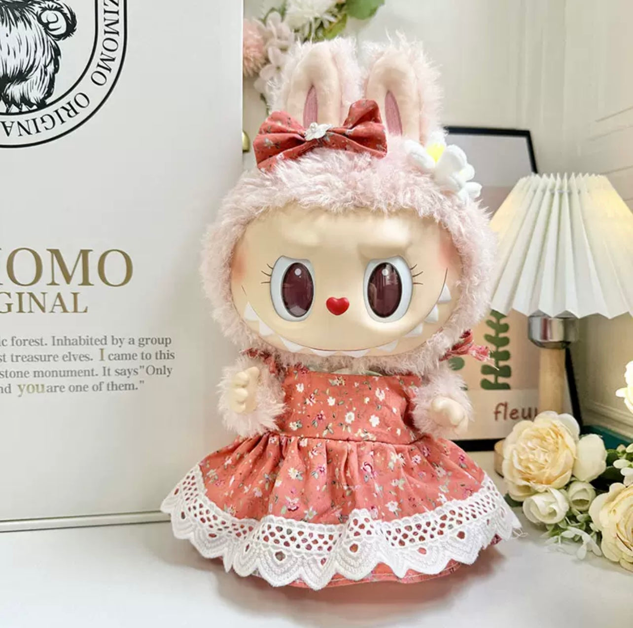 Outfit 38cm Labubu customized