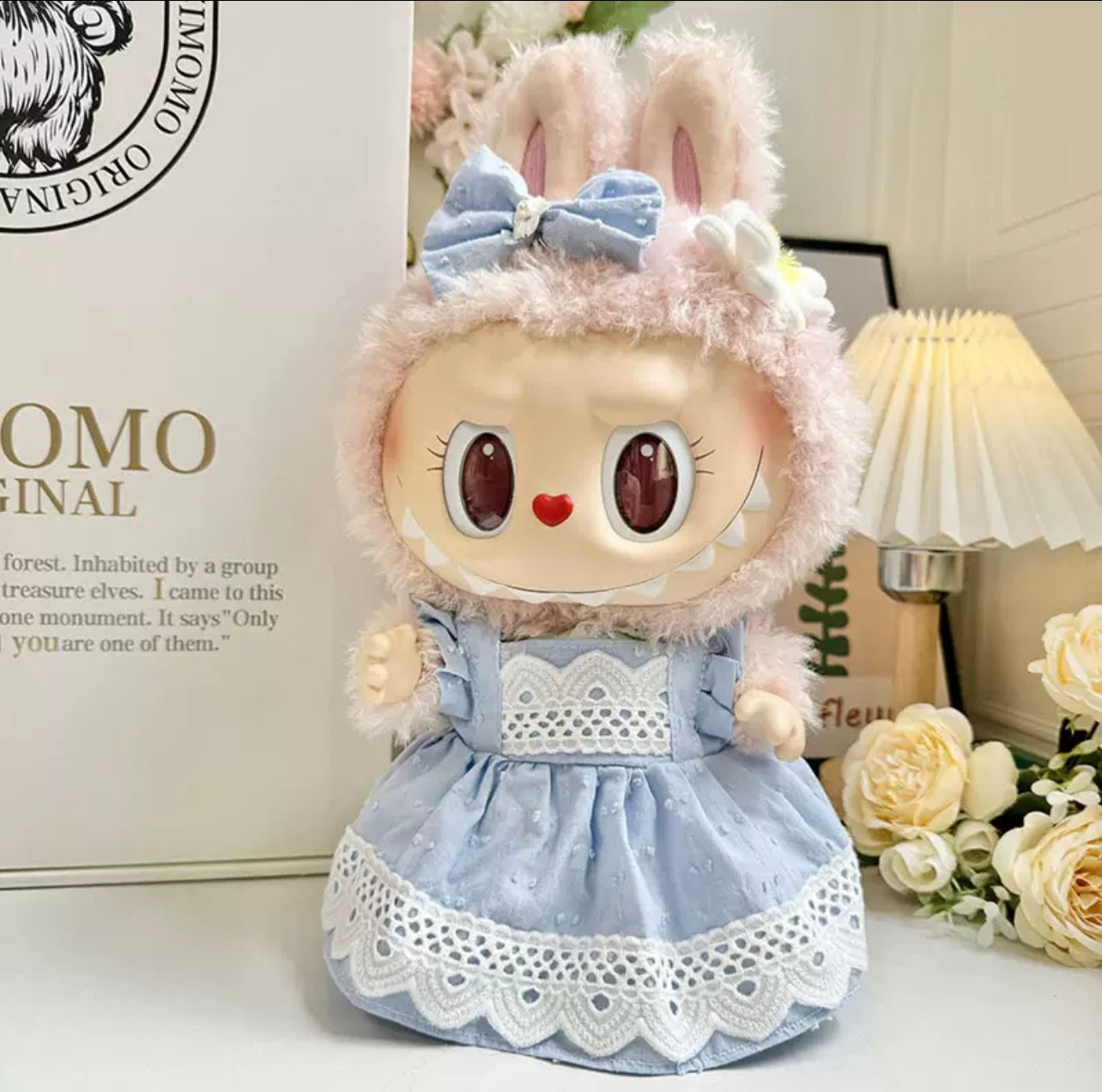 Outfit 38cm Labubu customized