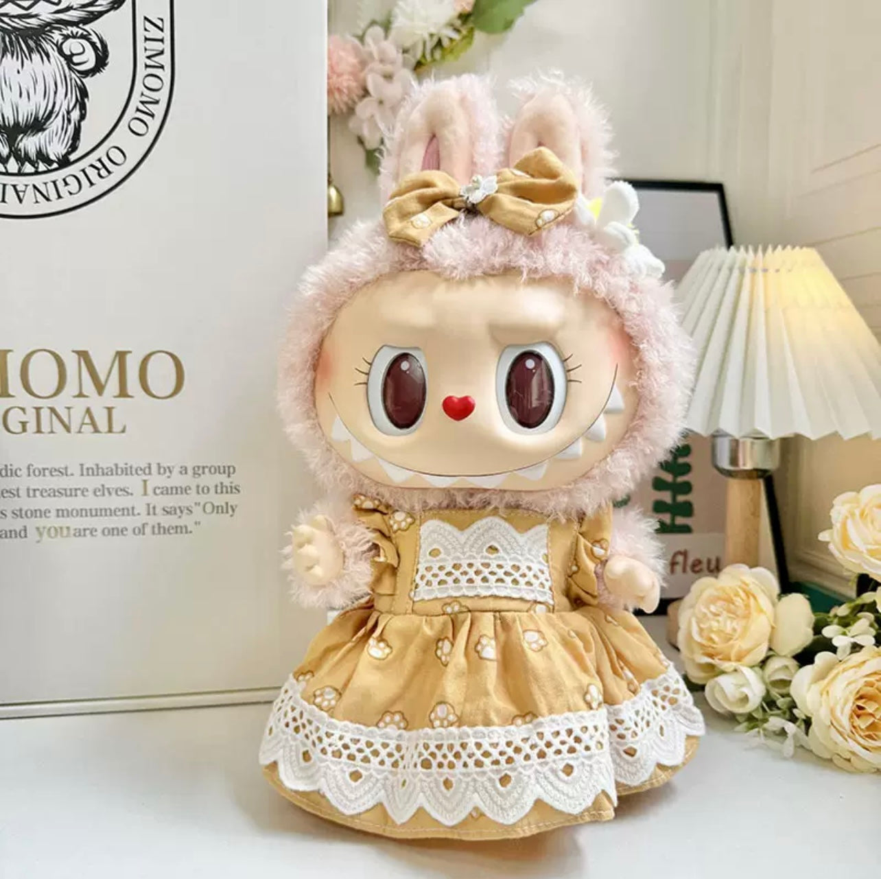 Outfit 38cm Labubu customized