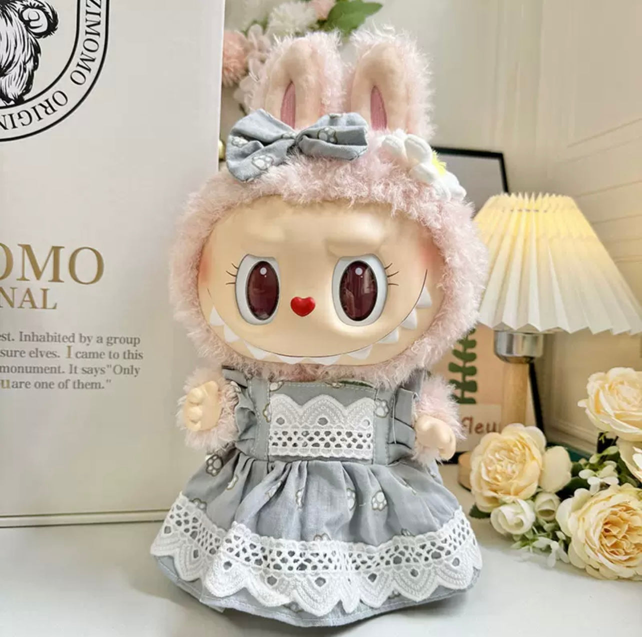 Outfit 38cm Labubu customized