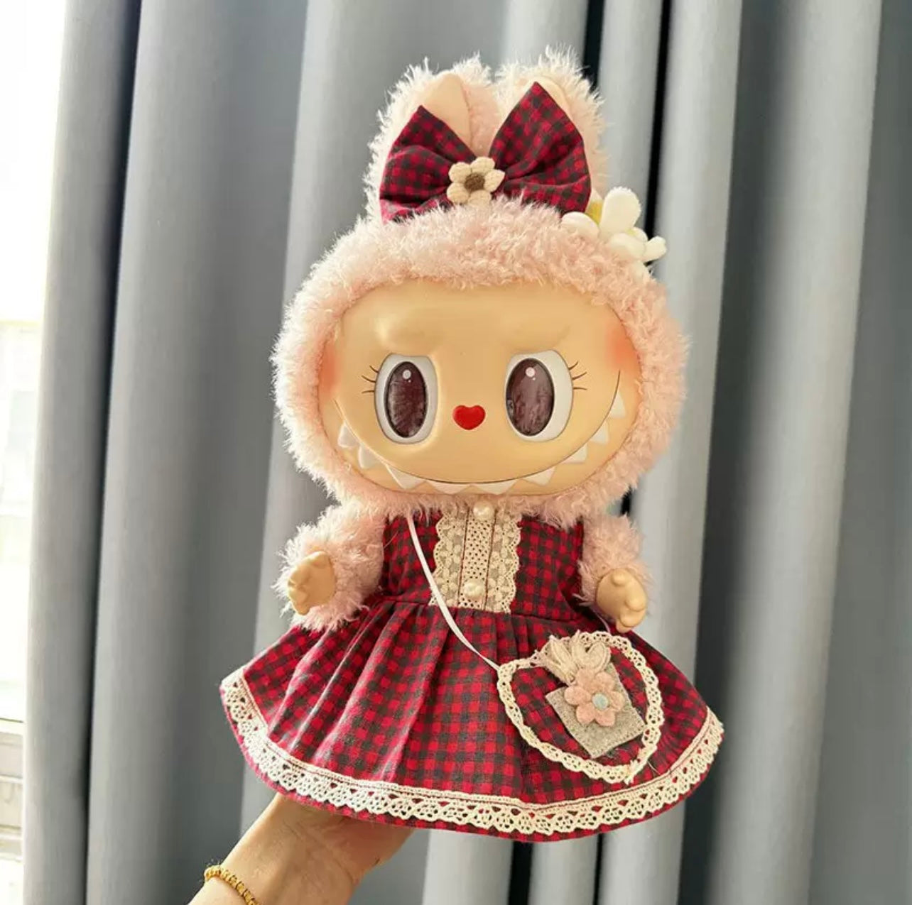 Outfit 38cm Labubu customized