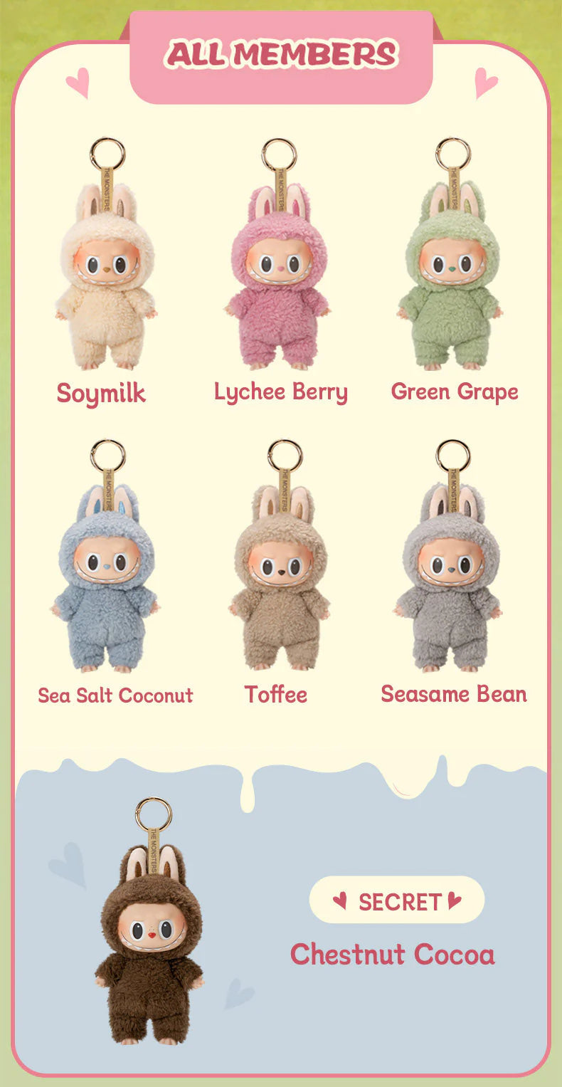➡️ Labubu V1 The Monsters Exciting Macaron Series Plush Pendant Blind Box