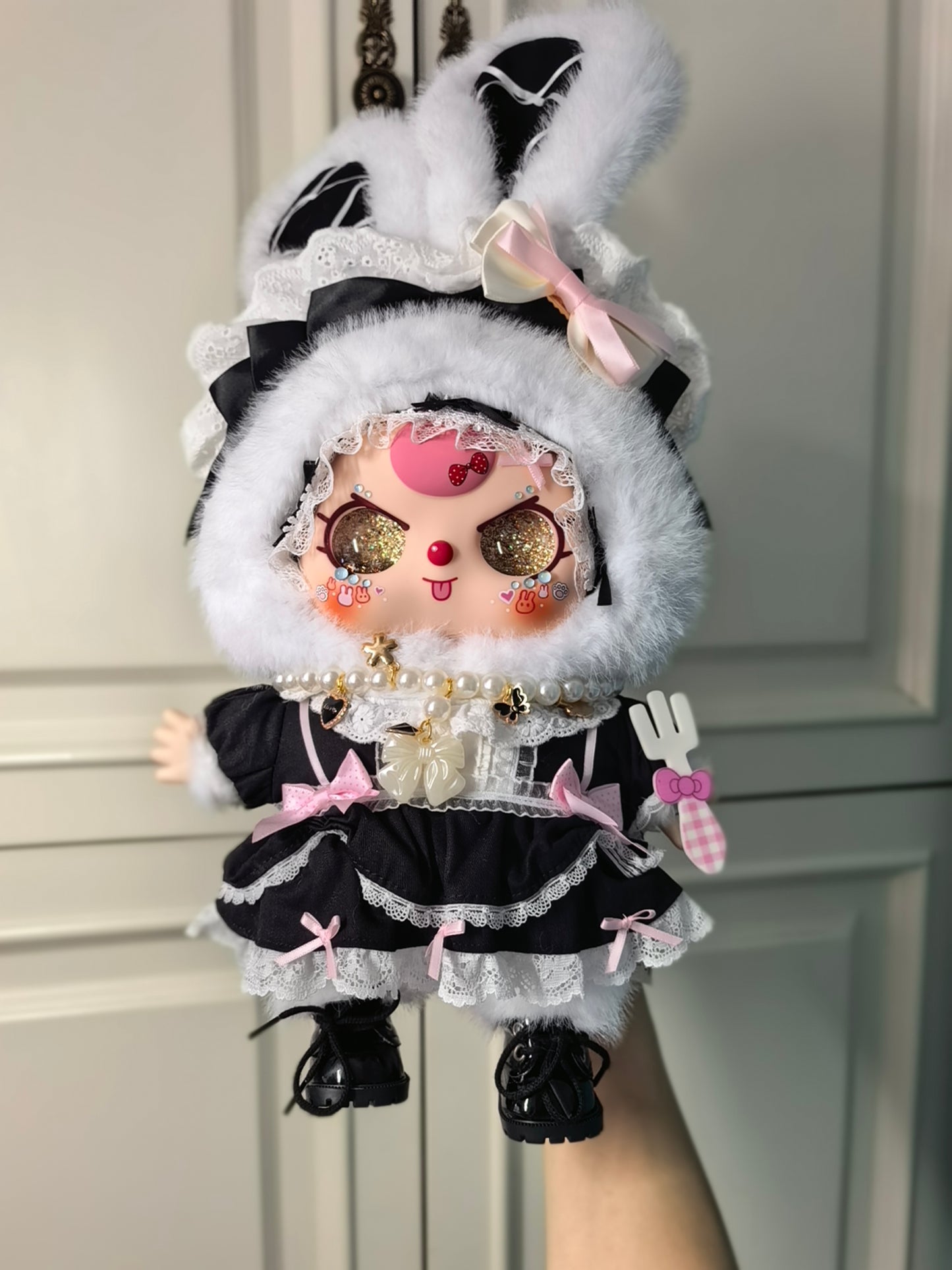 Baby 3 lolita customs black and white