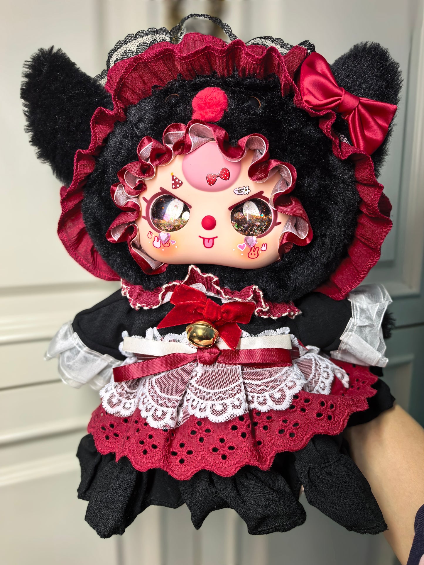 Baby Three Customs Black And Red