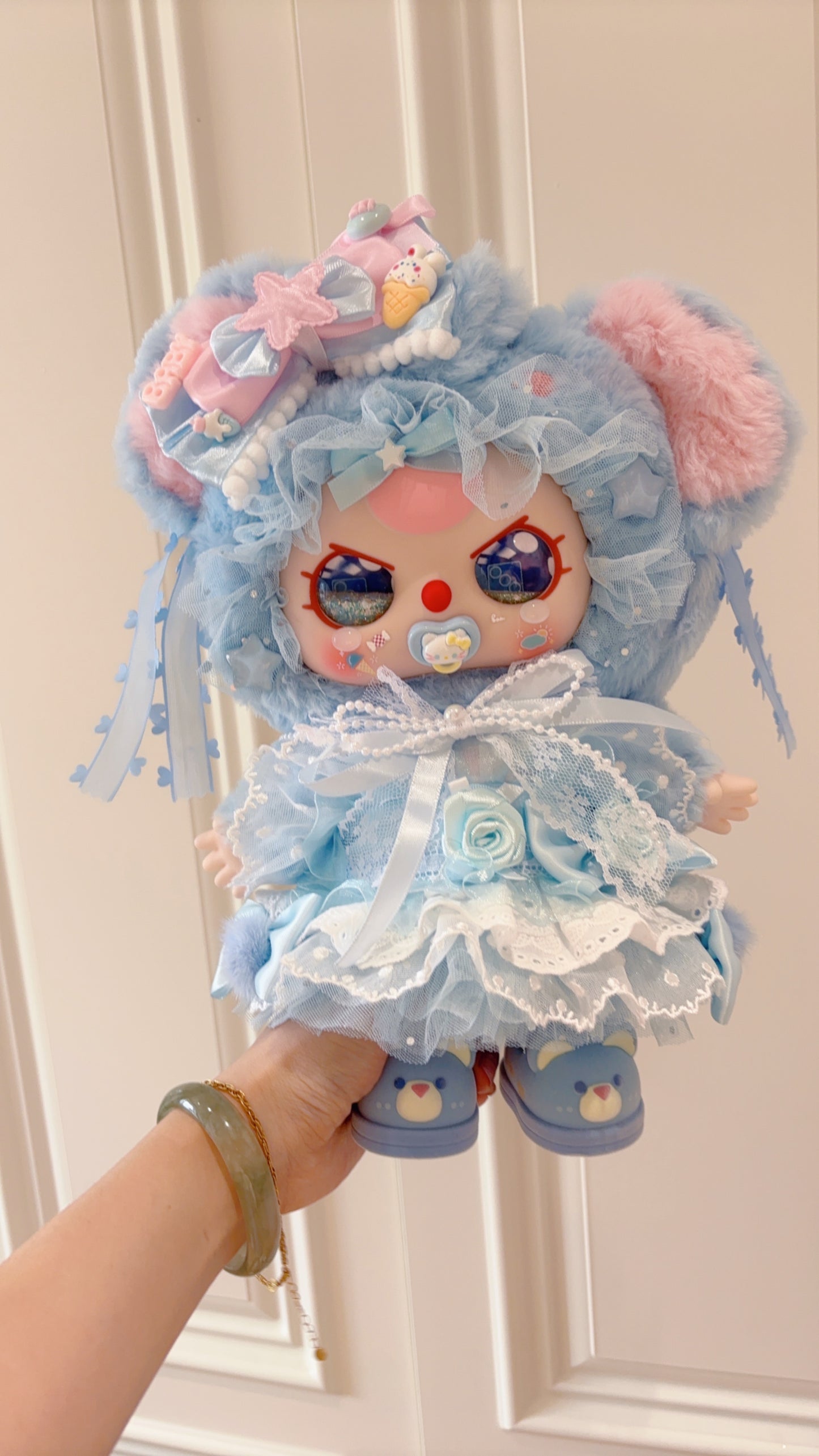 Baby Three customs Blue Elephant