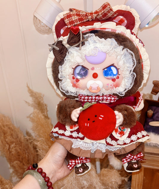 Baby Three Customs Red Hat Bear