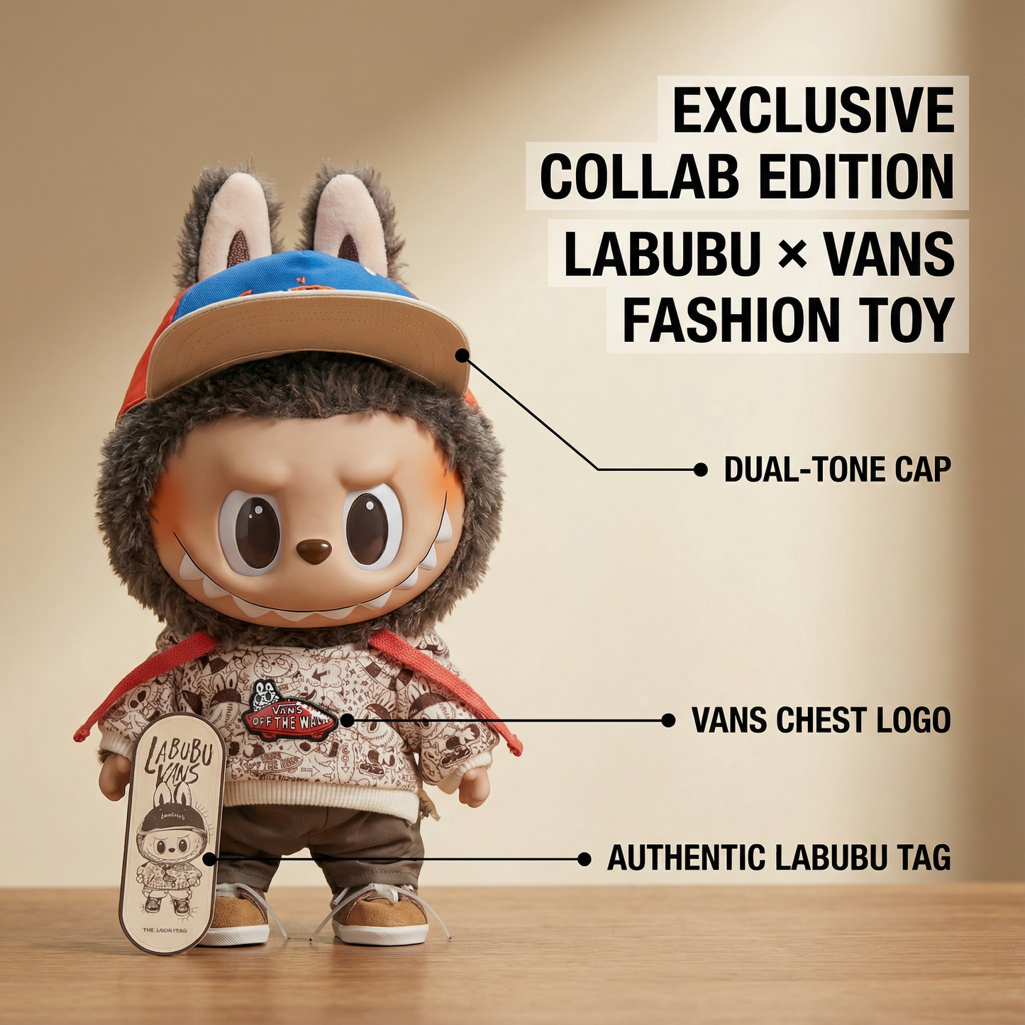 Vans labubu 1:1  pre-order 2 days