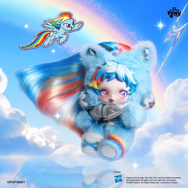 SKULLPANDA-My Little Pony Series Plush Doll Pendent Blind Box Pre-Order 2-3days