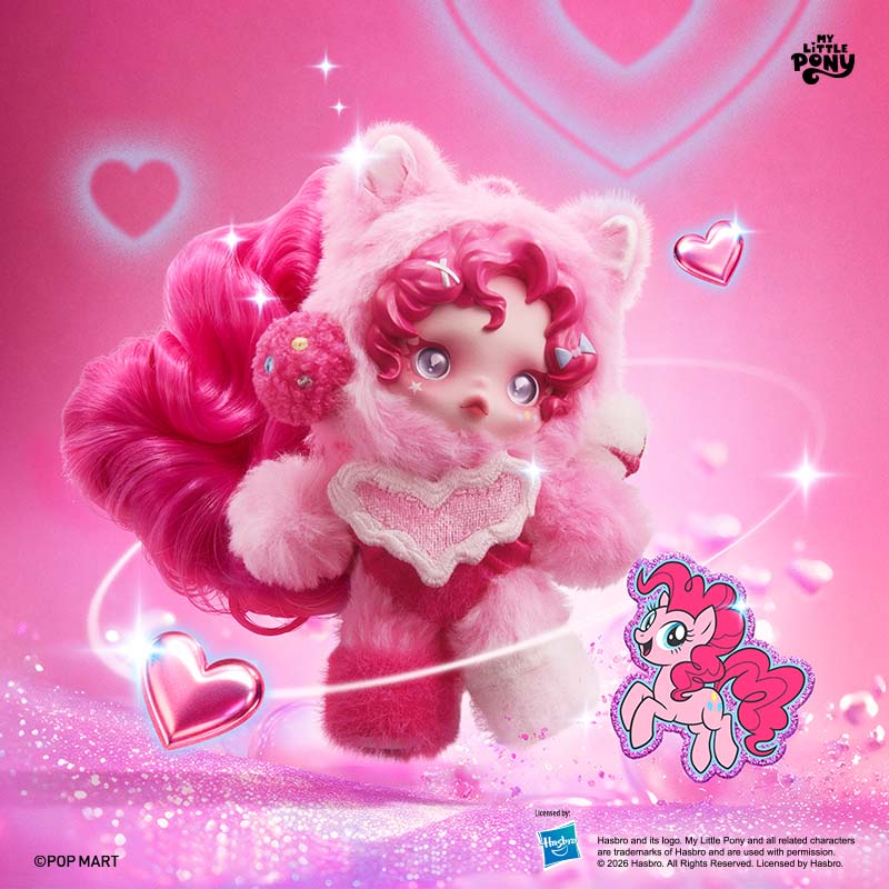SKULLPANDA-My Little Pony Series Plush Doll Pendent Blind Box Pre-Order 2-3days