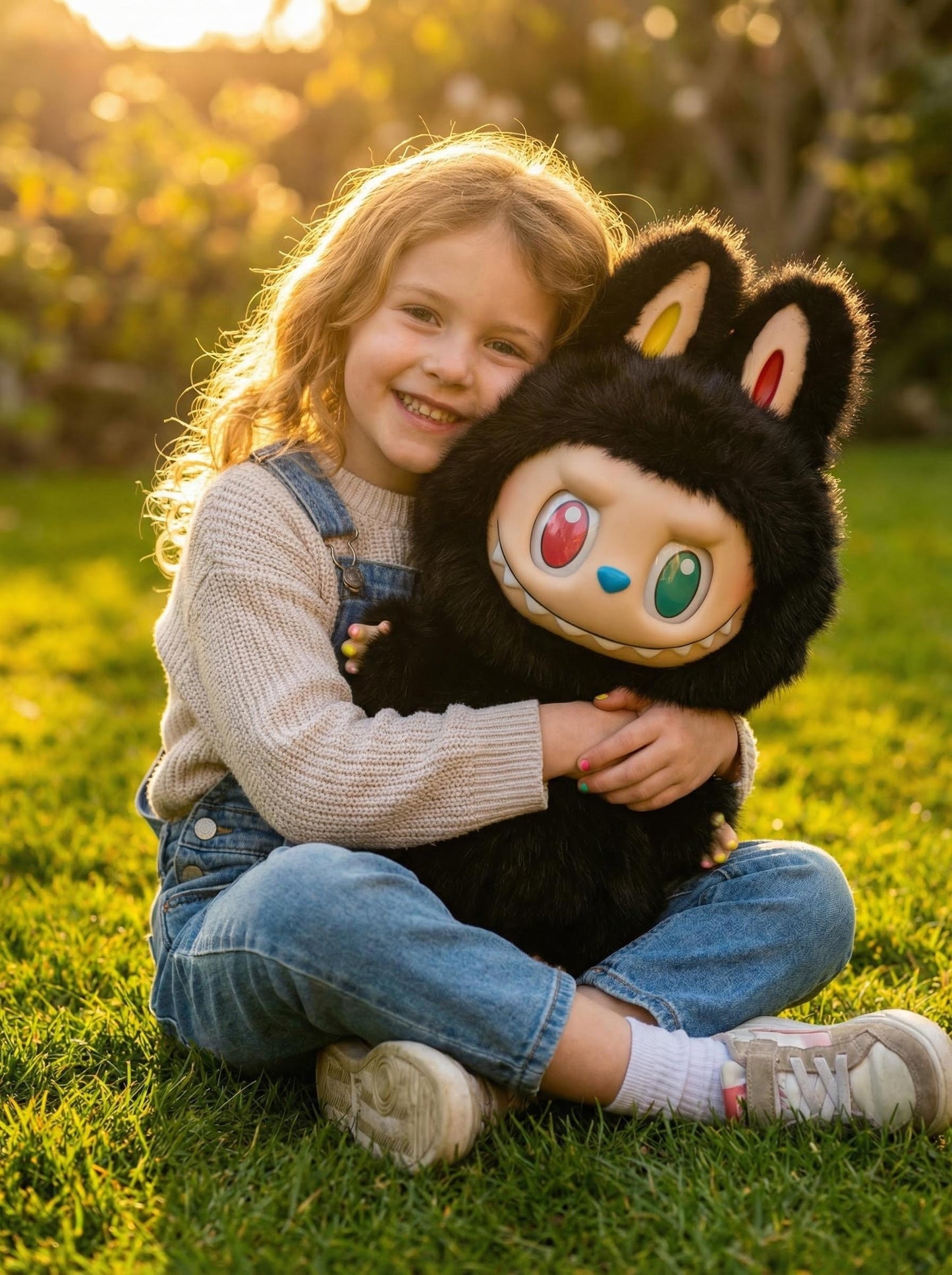 THE MONSTER 10th Anniversary Series-ZIMOMO Vinyl Plush Doll 1:1 High Quality