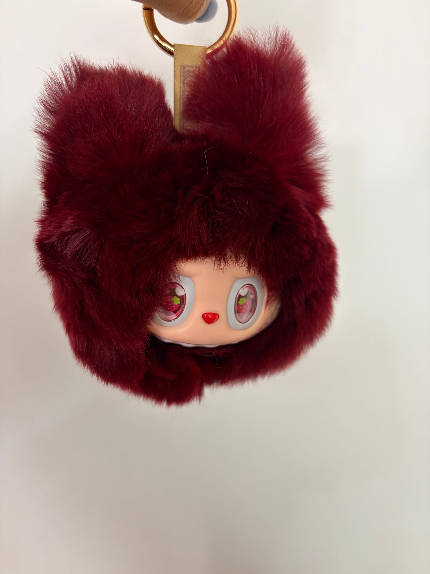 🐰 POCKET PALS — Real Rabbit Fur Keychain Collection