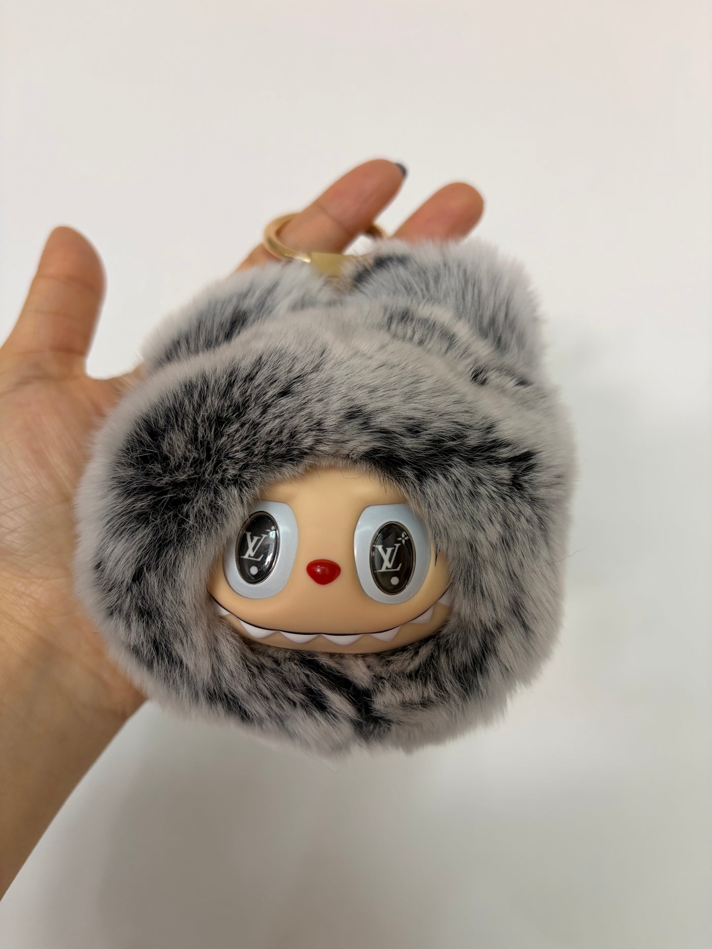 🐰 POCKET PALS — Real Rabbit Fur Keychain Collection
