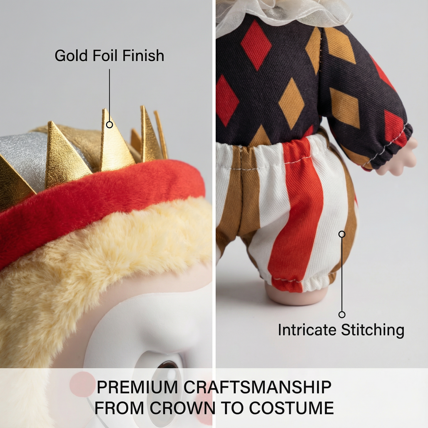 Labubu Customs Juggling Clown 38cm