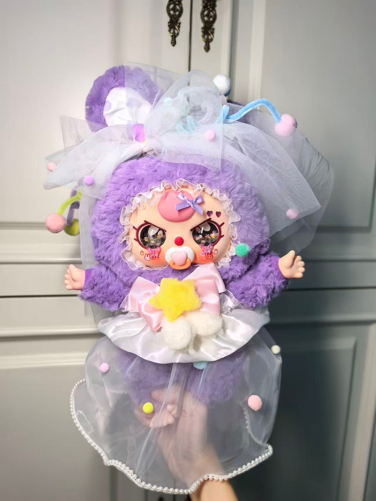 Baby Three Custom Purple New