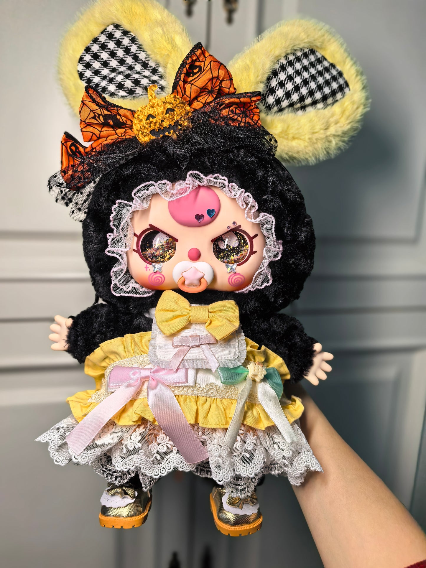Baby Three Customs Lolita Black And Yellow