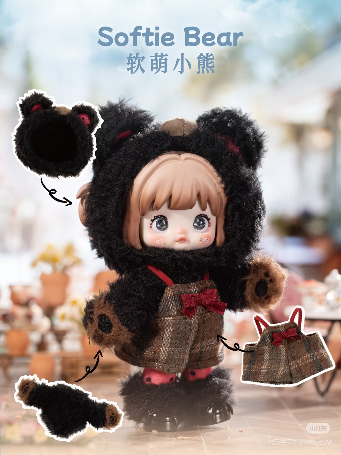 Nommi Forest Kingdom Series 5 Jointed Articulaated Doll Blind Box