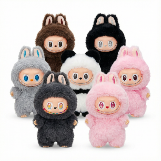 Labubu Mini 17cm Plush Doll - The Monsters Collection
