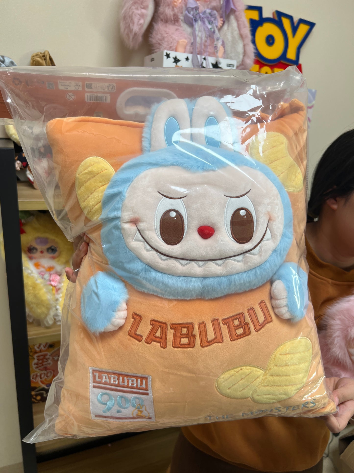 Labubu pillow