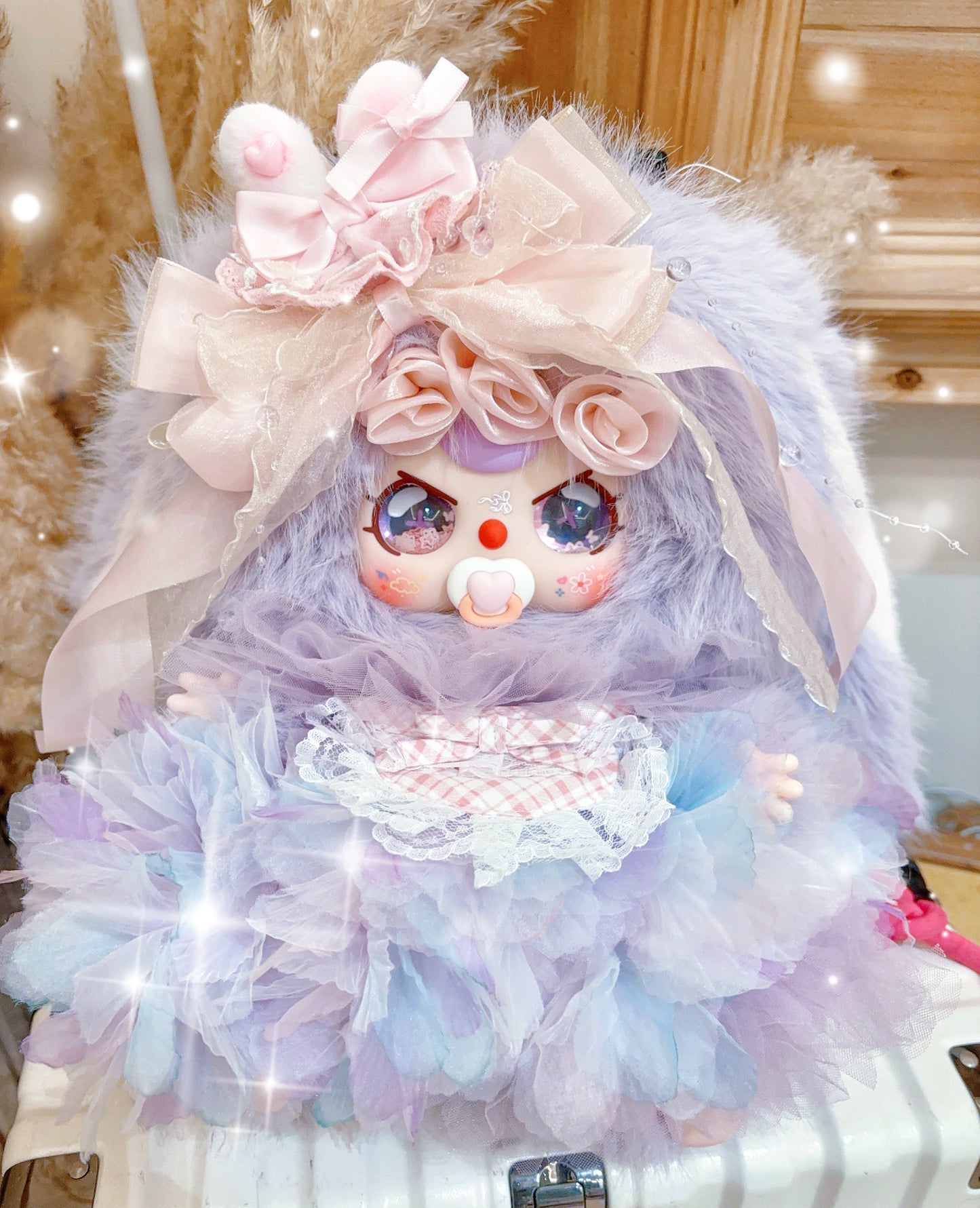 Baby Three Purple Angel