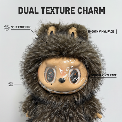 62cm Zimomo Customs Long Wool Brown
