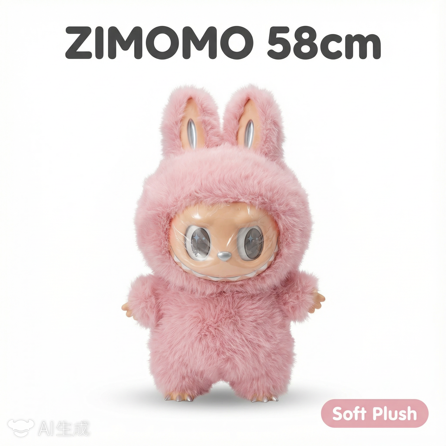 58 cm Pink  Zimomo Customs