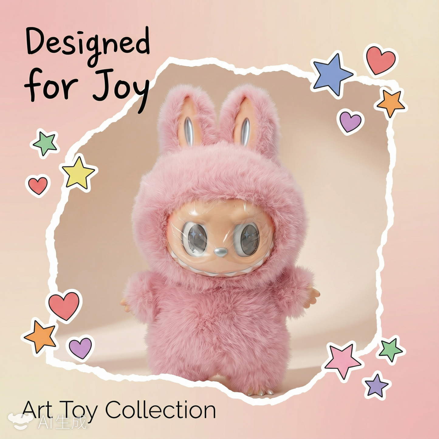 58 cm Pink  Zimomo Customs