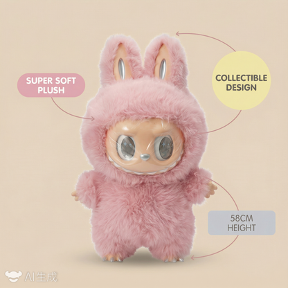 58 cm Pink  Zimomo Customs