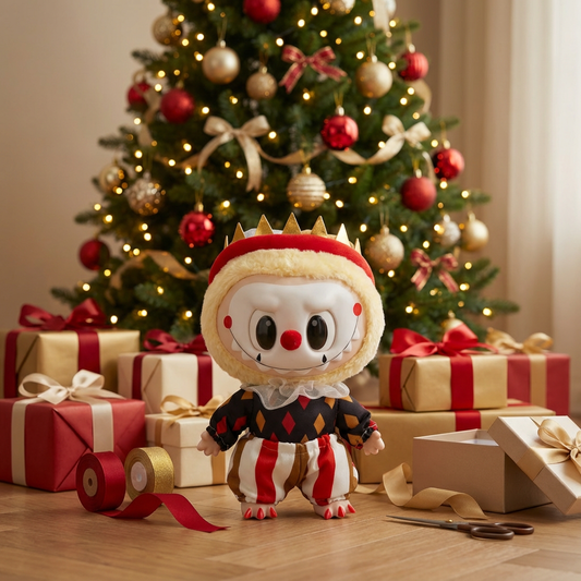 Labubu Customs Juggling Clown 38cm