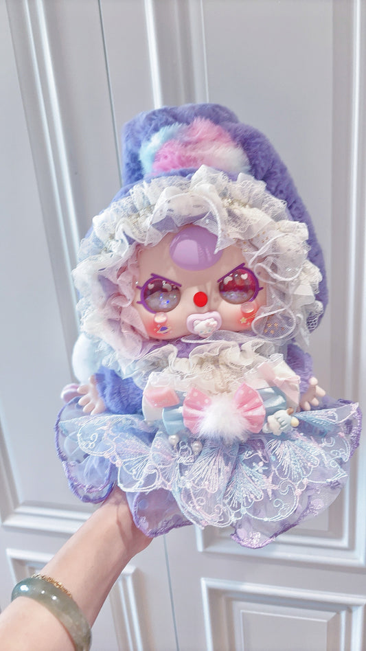 baby 3 custom secret bunny purple 2