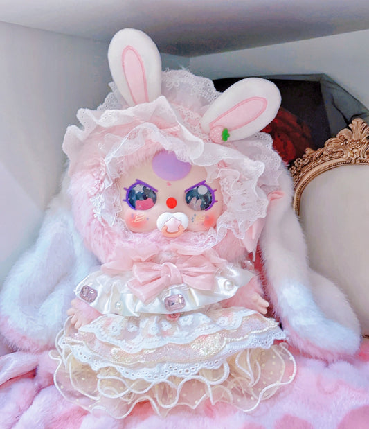 Baby three  pink yellow rabbit new pre-order