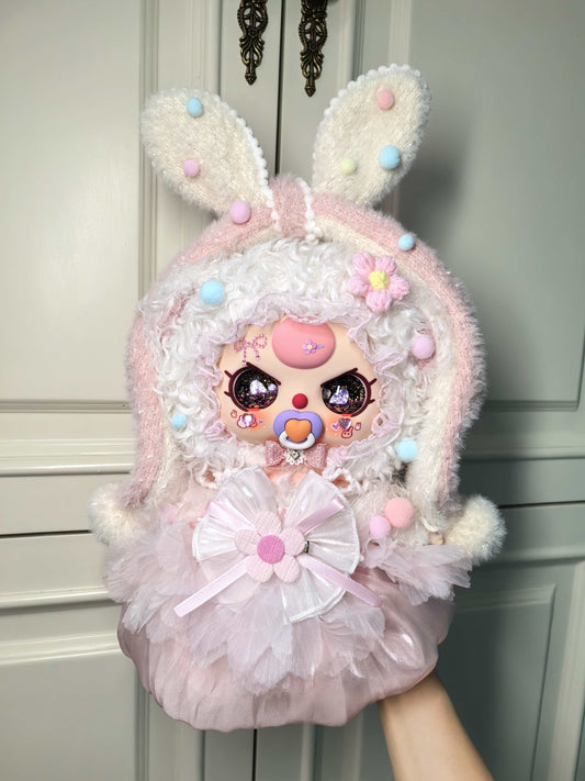 Baby Three White Bunny Princess