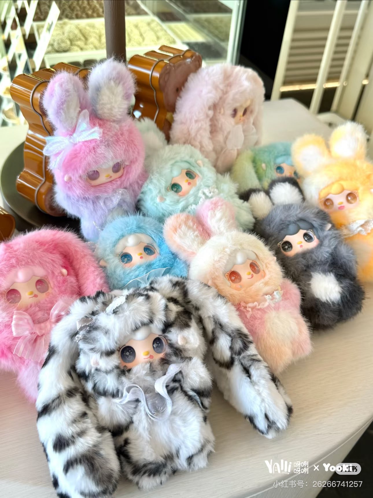 Yooki plush blind box-hopping bunny