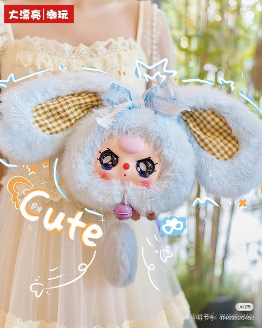 Baby Three Lucky Rabbit Zipper Bag