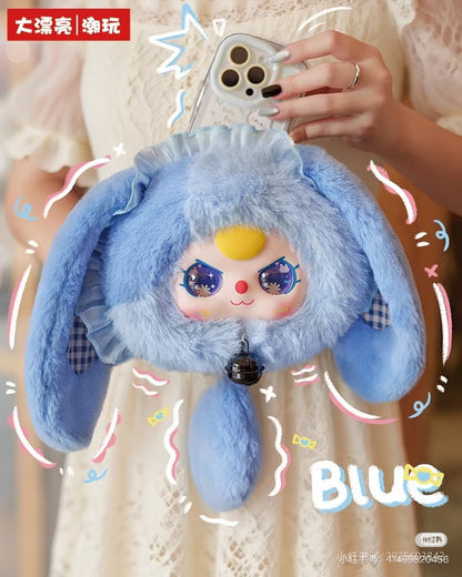 Baby Three Lucky Rabbit Zipper Bag