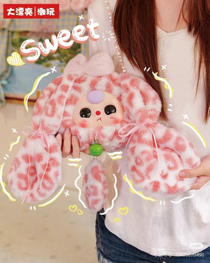Baby Three Lucky Rabbit Zipper Bag