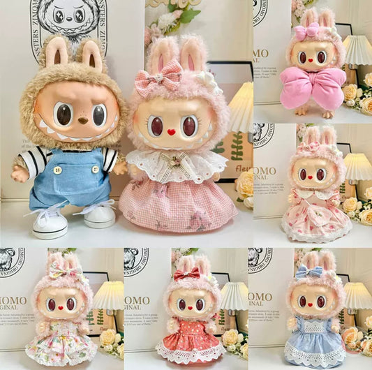 Outfit 38cm Labubu customized