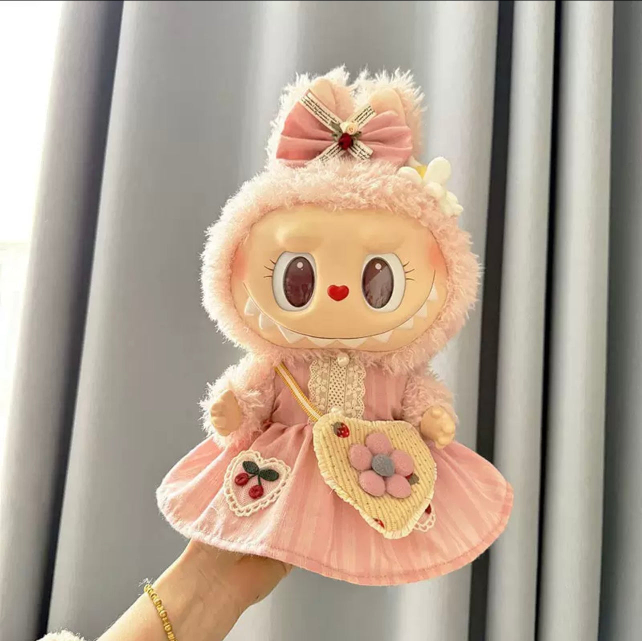 Outfit 38cm Labubu customized