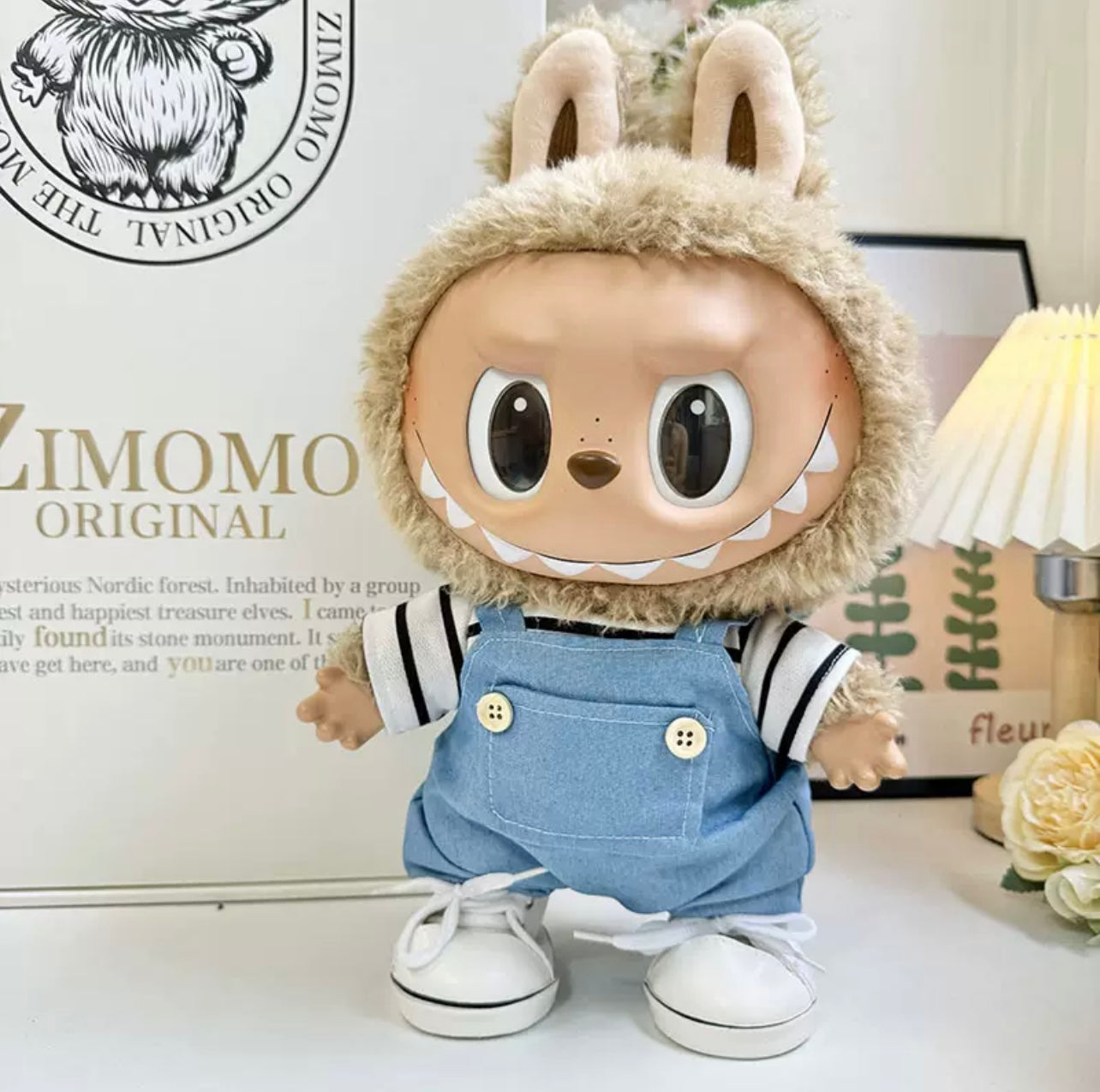 Outfit 38cm Labubu customized
