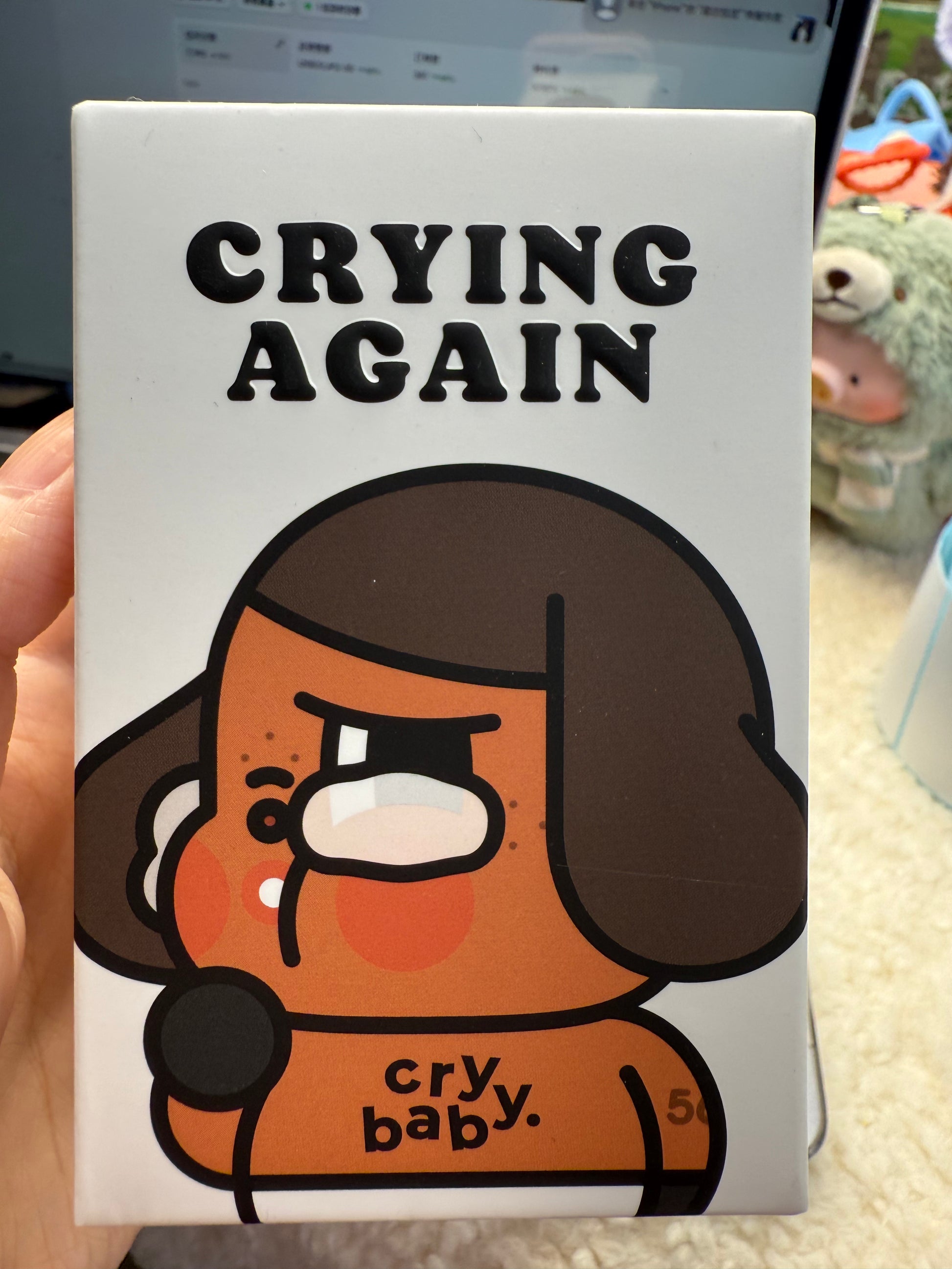 cry baby crying again
