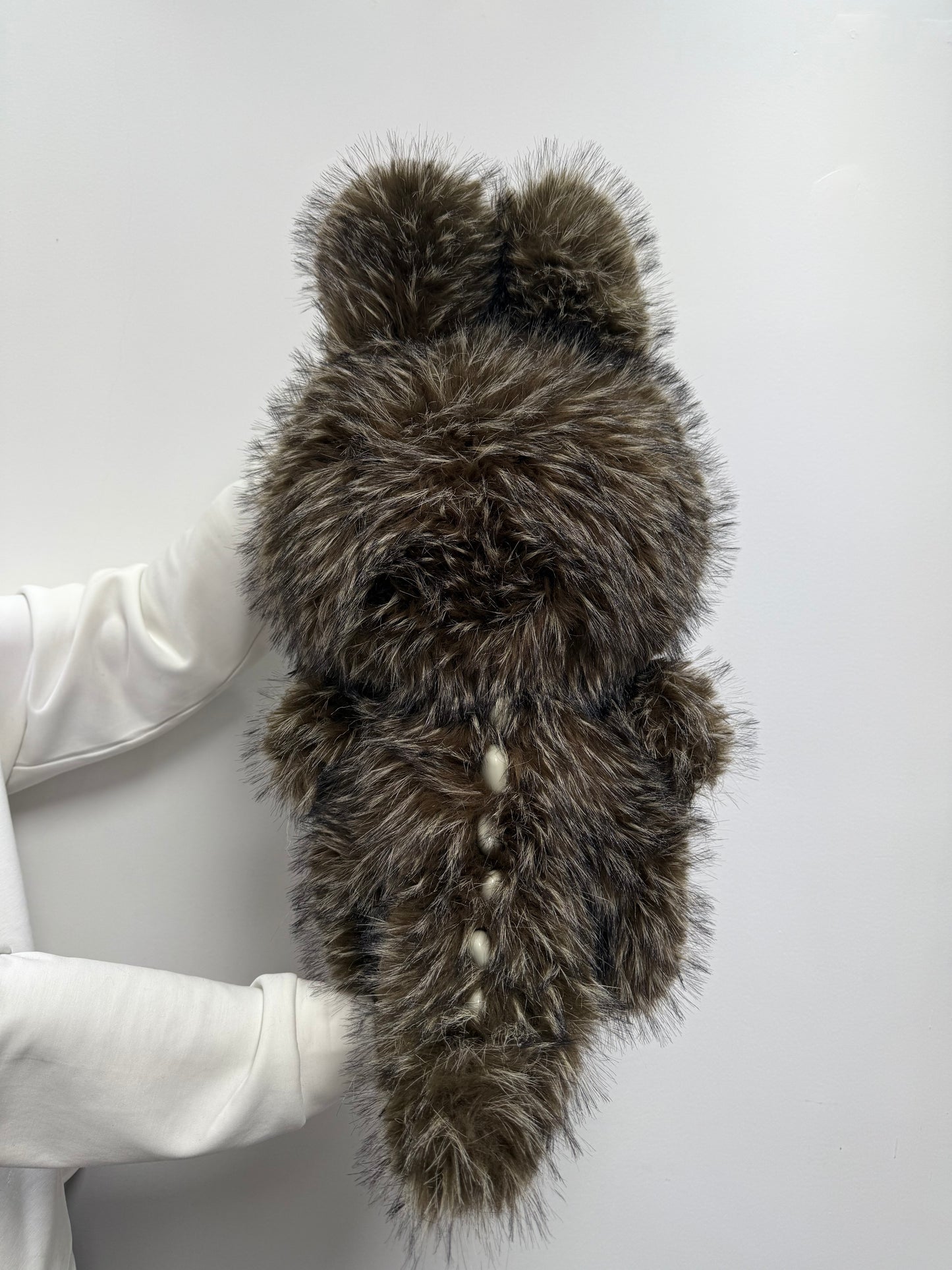 Zimomo Customs Long Wool Brown 62cm