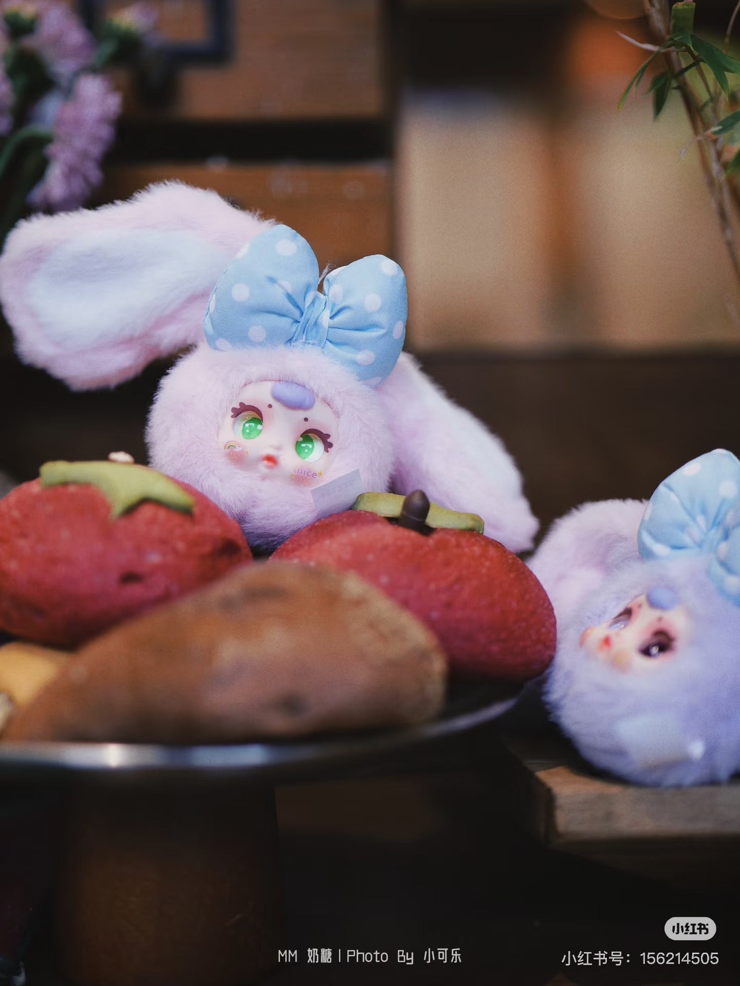 mm milk candy bunny head